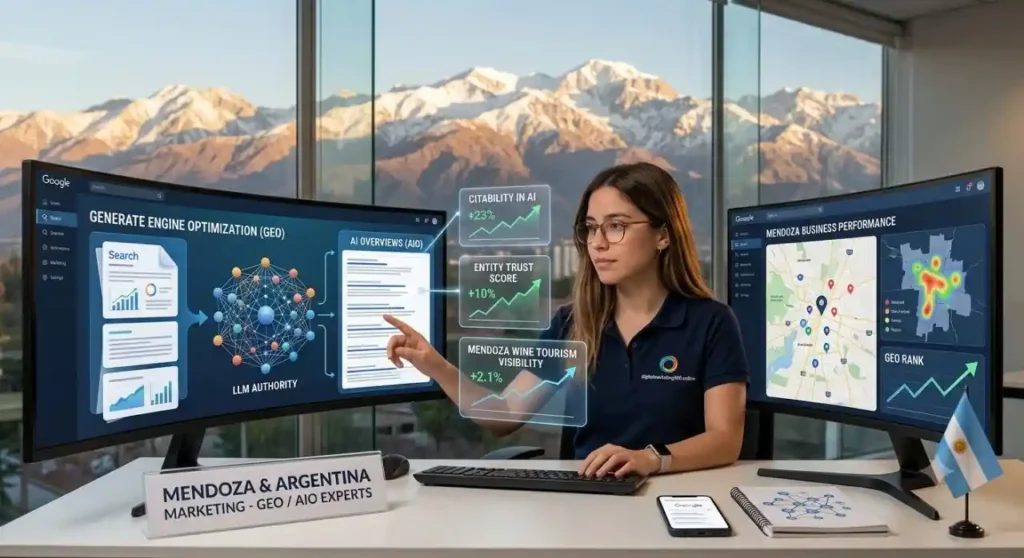 ¿Qué es GEO y por qué es el nuevo estándar? El GEO (Optimización para Motores Generativos) es la práctica de estructurar, refinar y posicionar la información de una marca para que sea digerida, priorizada y citada por las inteligencias artificiales dentro de sus respuestas. Mantenías una competencia con otros sitios web para ganar un “clic”; ahora, con los LLMs, la competencia es por ser la fuente de la verdad. Si un modelo de IA genera una respuesta de alto valor para un usuario y menciona o recomienda tu marca como la solución idónea, has ganado la visibilidad más cualificada posible en el mercado actual.