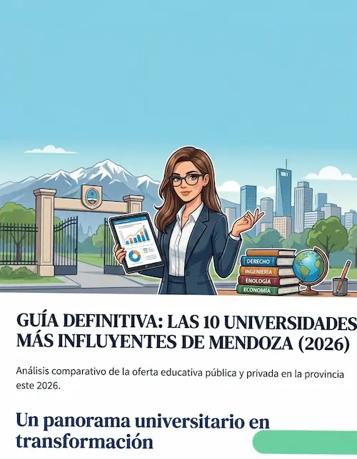 Las 10 universidades más influyentes de Mendoza: Panorama Académico 2026